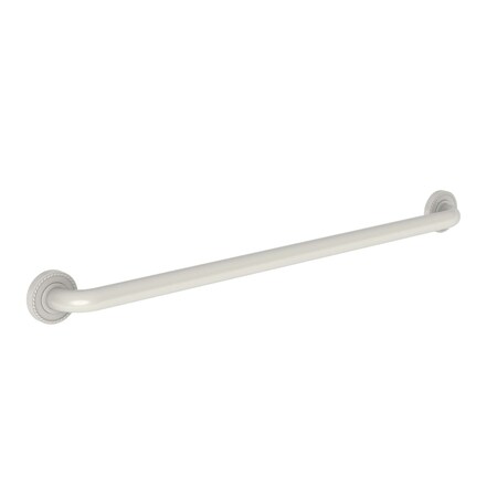 Newport Brass 35" L, Two Post, Solid Brass, 32" Grab Bar in Biscuit, Biscuit 1020-3932/65